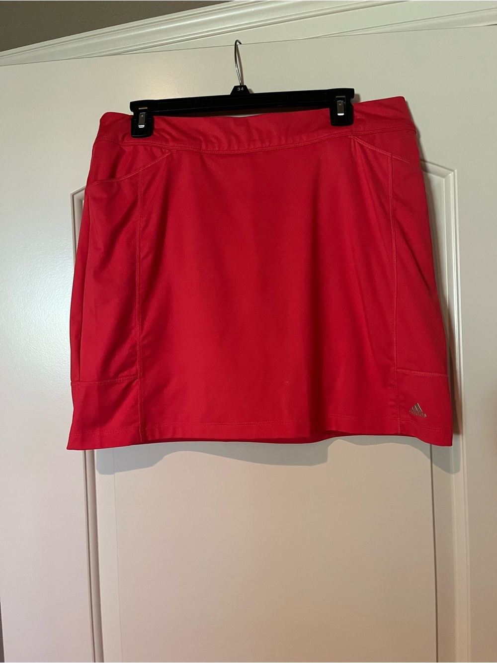 adidas Women's Bright Red Athletic Skort